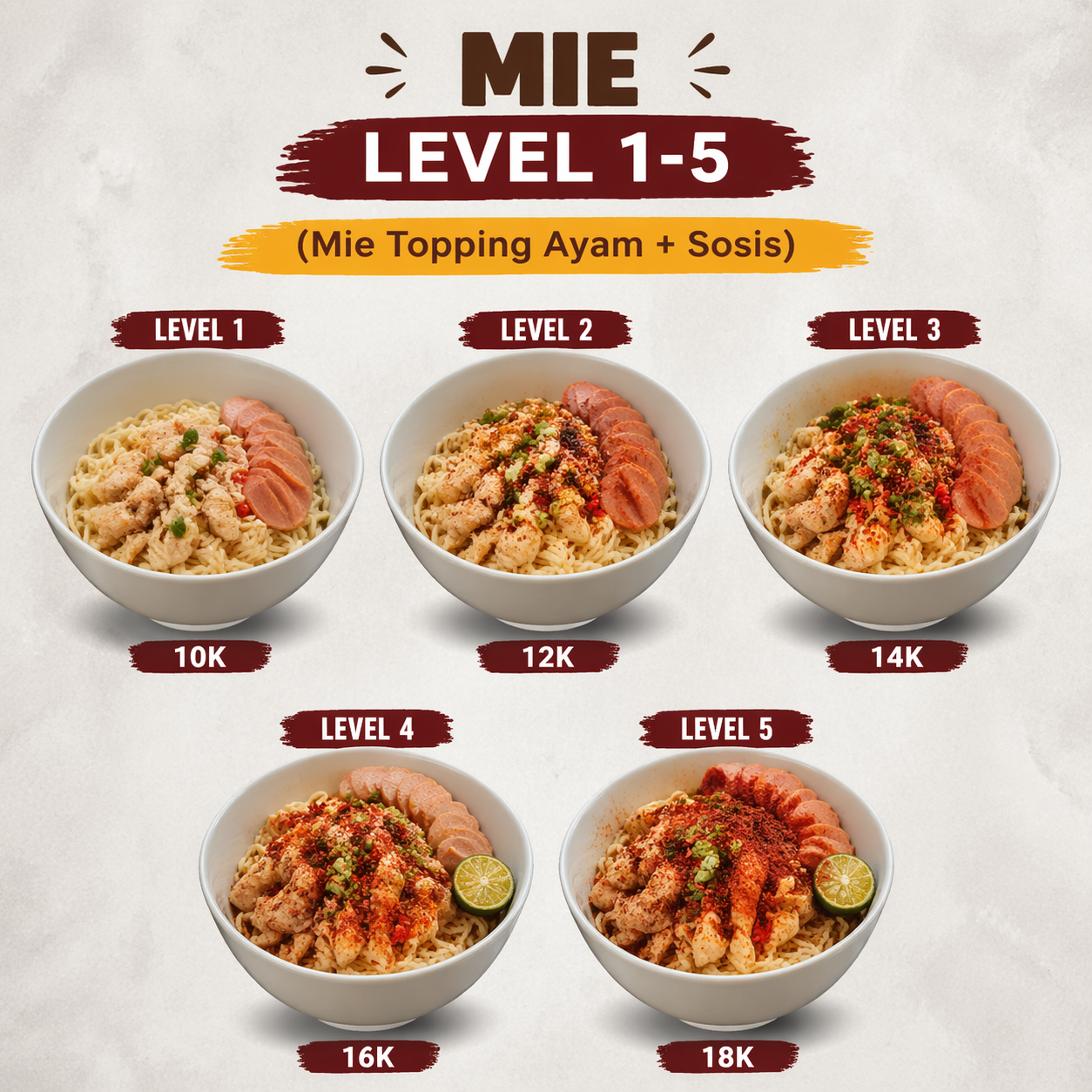 Mie Level 1-5
